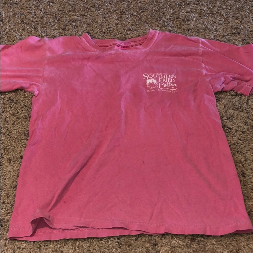 southern fried cotton girls shirt